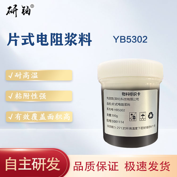 Chip resistor paste