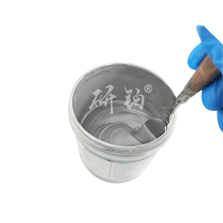 Quartz glass conductive silver paste