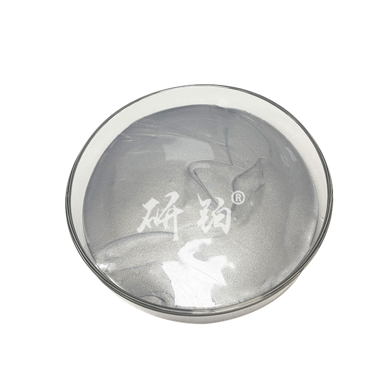 Stainless steel heating plate silver paste