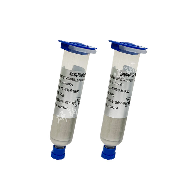 High temperature conductive silver adhesive