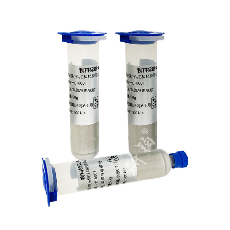 High temperature conductive silver adhesive