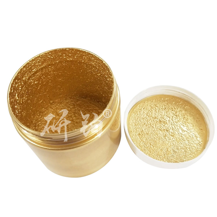 Gold conductor paste