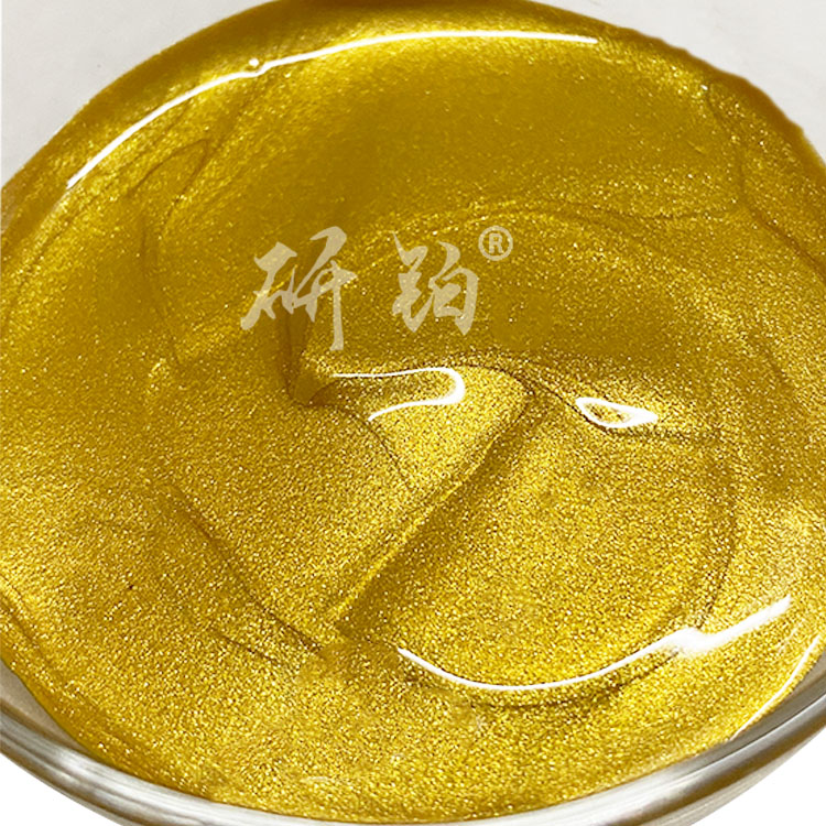 Organic gold conductor paste