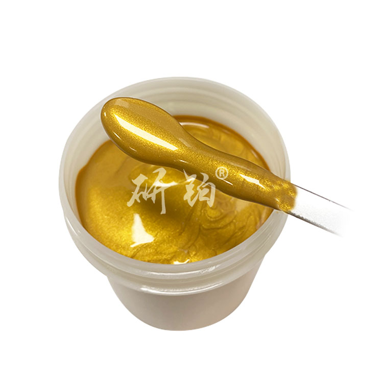 Lead tin welding gold paste