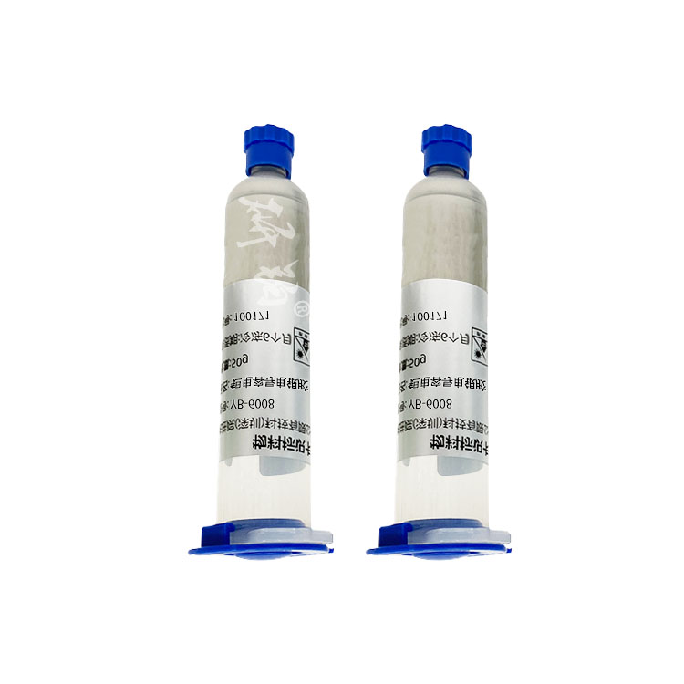 Tantalum capacitor conductive silver adhesive