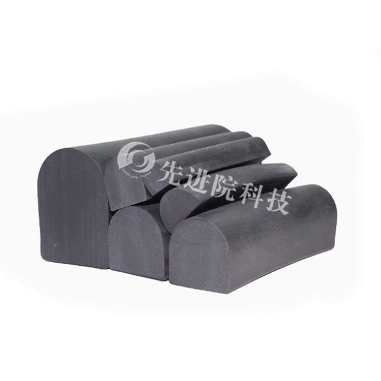 D-type solid conductive rubber strip