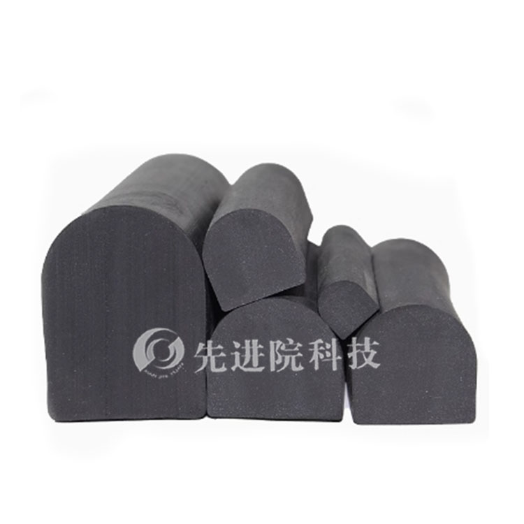 D-type solid conductive rubber strip