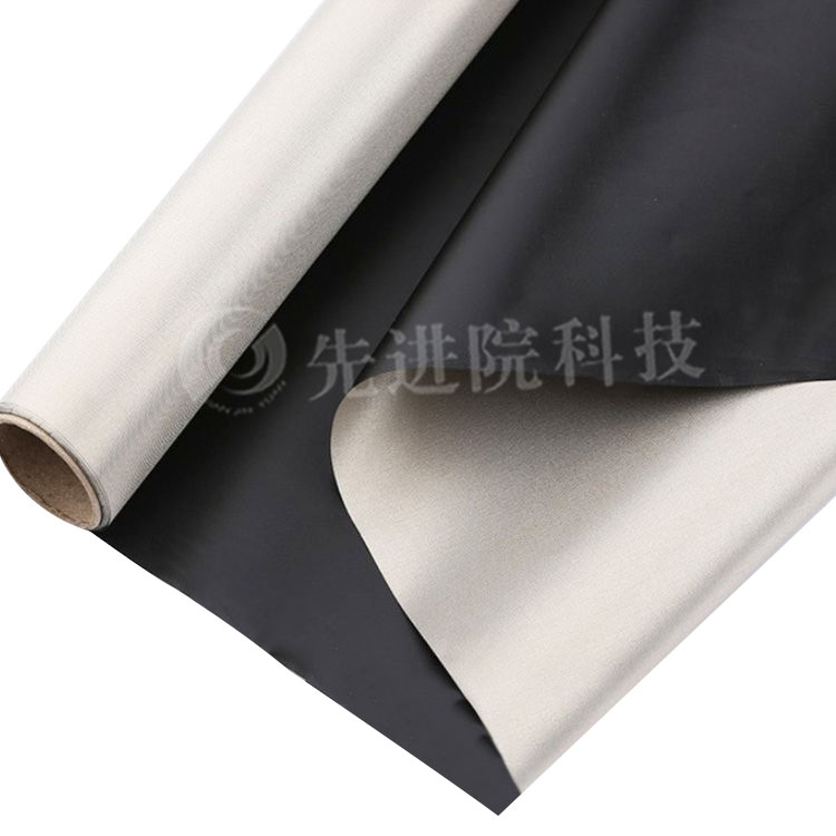 Plain single-sided black conductive cloth