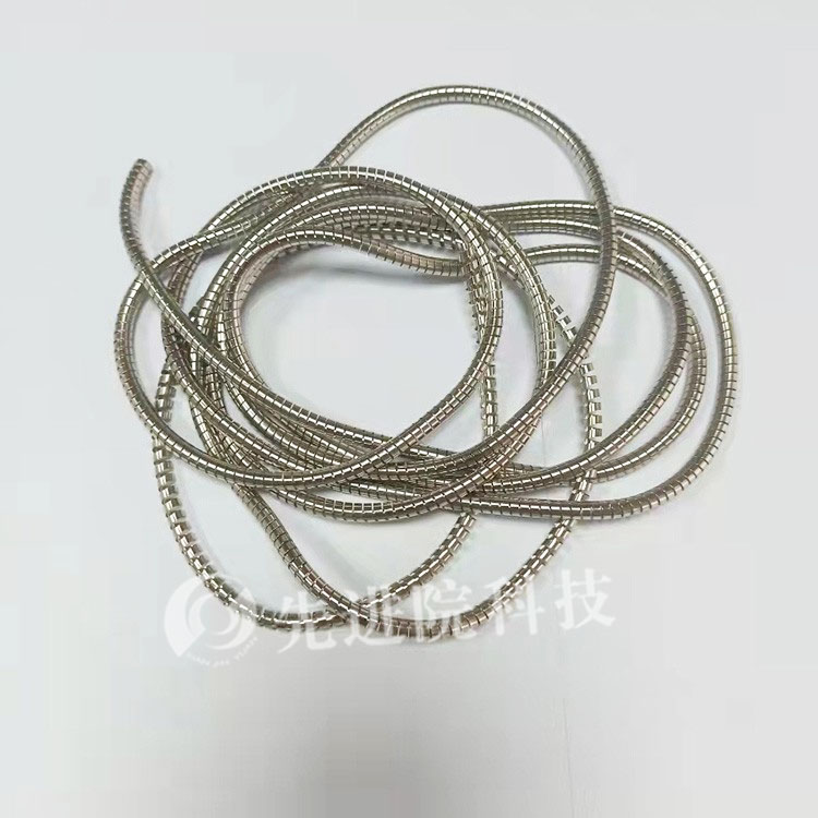 Spiral tube electromagnetic shielding gasket