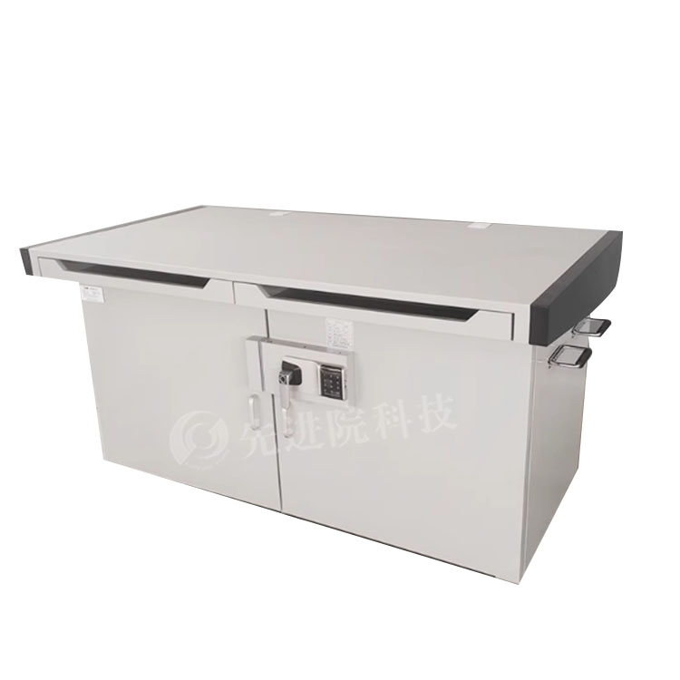 Shielding machine desk