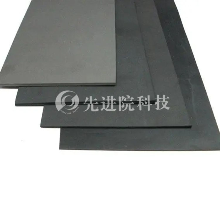 Magnetic loaded rubber absorbing material