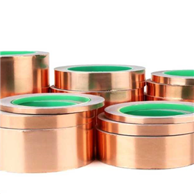 Embossed copper foil tape