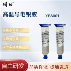 High temperature conductive silver adhesive