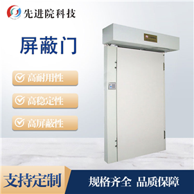 Shielding door